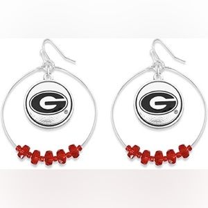 Georgia Bulldogs Chloe Earrings